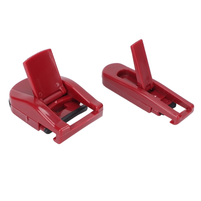 Cils Lift Curler, Large Angle+Partial Curling Longue Durée Ensemble de Cils Mignons Forme Ergonomique Mini 2 Pcs pour Femmes pour Maquillage Quotidien Rouge