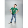 thumbnail image 2 of Old Glory Youth St. Patrick's Funny Cat Short Sleeve Graphic T Shirt, 2 of 6