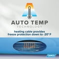 thumbnail image 4 of Camco 12-Foot Heated Water Hose for RV - Water Line Freeze Protection (22910), 4 of 8