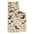 thumbnail image 2 of Dachshund and Flower Toddler Nap Mats for Kids Preschool,Sleeping Mat Bag or Kids,Toddler Sleeping Bag,Toddler Nap Mat or Daycare, 2 of 6