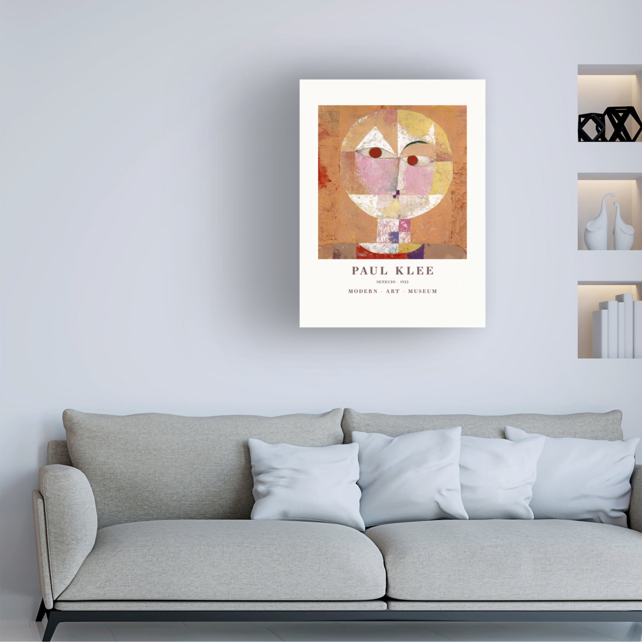 Trademark Fine Art Pictufy  Senecio Baldgreis 1922 Canvas Wall Art