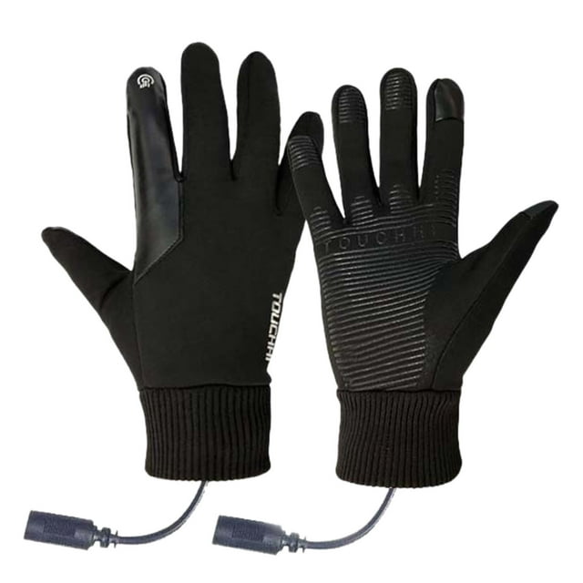 Gants Chauffants à Écran Tactile USB - Idéals pour le Cyclisme en Hiver