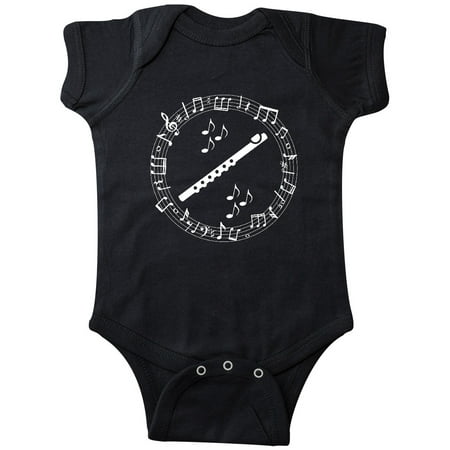 

Inktastic Flute Musician Instrument Gift Gift Baby Boy or Baby Girl Bodysuit