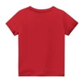 thumbnail image 3 of Pop cazadora para niña Demon Hunters Round-Neck Printed Anime Trio Poster T Shirt （Red）, 3 of 3