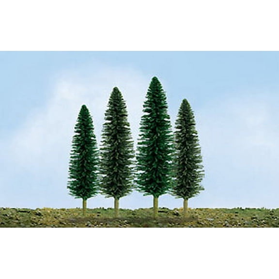 JTT Scenery Products 92031 Super Scenic Tree, Cedar 4-6" (24)