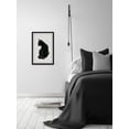 thumbnail image 4 of Parvez Taj Mysterious Black Cat Framed Wall Art, 4 of 6