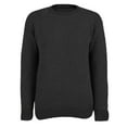 thumbnail image 2 of Baqcunre Women's Sweaters Ms. New European And American Snowy Sweater Girl Pure Coloring Cover Jacket Ms. Comfortable Various Knitted Sweed Jacket Crop Tops Plus Size Tops Black S, 2 of 6