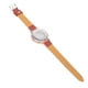 thumbnail image 4 of Reloj de pulsera de cuarzo Jinwen Cuero para Mujer Marrón, 4 of 8