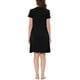 thumbnail image 3 of INSPIRE CHIC Camisones de Mujer Vestido de Lounge Pijamas Cuello Redondo con Bolsillos Noche M Negro, 3 of 5