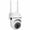 White, variant on Wireless Security Camera, Pan/Tilt 360° View, 1080P Wifi Home Surveillance Camera for Indoor/Outdoor, Motion Detection, 2-Way Audio, Night Vision, 2.4Ghz