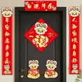 Callipe 2025 Spring Festival Couplets Set Year of The Snake Door Window