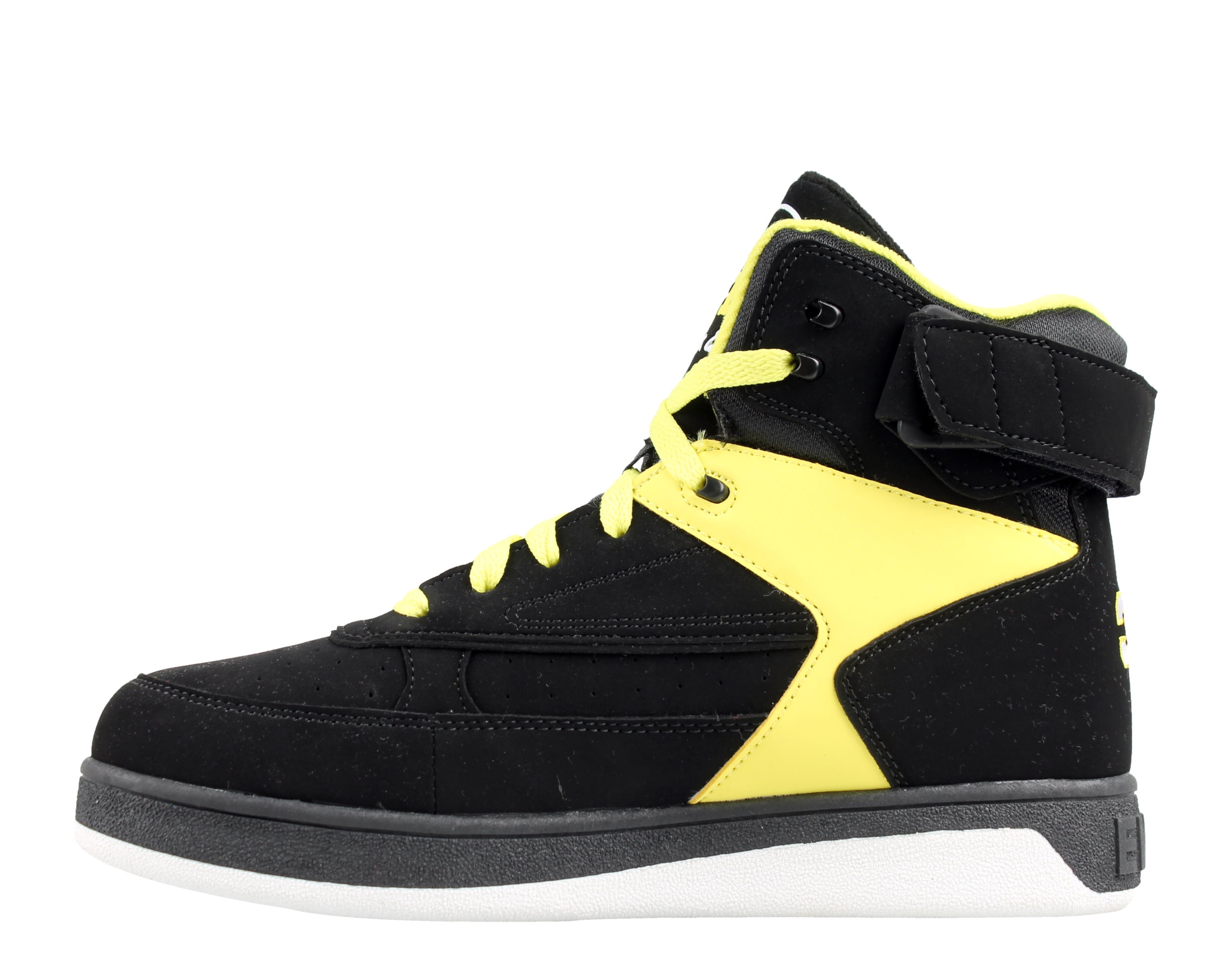 Mens Patrick Ewing Athletics ORION Lemon Tonic White Classic Basketball Shoes
