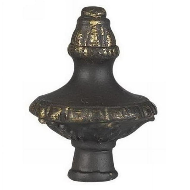 Cal Lighting FA-5057B 2,37 Pouces Métal Finial Moulé