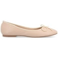 thumbnail image 2 of Journee Collection Vika Women's Ballet Flats Color: Red Size: 8 MED, 2 of 4
