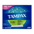 thumbnail image 2 of Tampax Cardboard Tampons Trio Pack Light/Regular/Super Absorbency, Anti-Slip Grip, LeakGuard Skirt, Unscented, 2 of 7