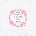 thumbnail image 4 of Inktastic And Though She Be but Little She is Fierce Girls Toddler Dress, 4 of 5