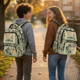 thumbnail image 2 of Jeiento Camo Fish Kids School Backpack for Boys 8-12 Just A Boy Who Loves Bass 17 Inch Backpack Large Capacity Water-Resistant Polyester Bag for Elementary School, Travel, Hiking, 2 of 7