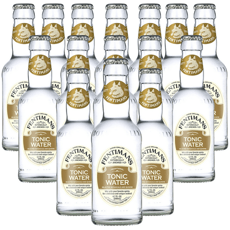 Fentimans Botanically Brewed Natural Tonic Water 15 Pack, 6.7 fl oz Bottles – Premium Mixer for Cocktails & Refreshing Drinks