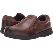 Nunn Bush Mens Cam Slip-On Lightweight Comfortable Casual Loafer, Brown Crazy Horse, 10 M