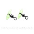 thumbnail image 3 of Giratorio De Pesca 50x Luminous 3 Way Fishing Rolling Swivels Fishhook Señuelo Conector de línea (4) Tmvgtek Para Estrenar, 3 of 3