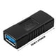 thumbnail image 3 of Adaptador acoplador USB 3.0 USB tipo A hembra a tipo A hembra, conector de extensión, adaptador convertidor, 3 of 8