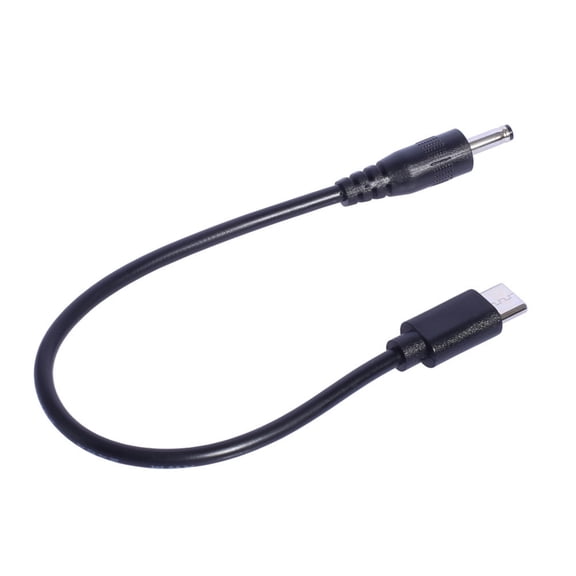 USB C to 3.5mmx1.35mm Adapter Cable Type C Male to 5V Power Adapter Connector Charging Cable for Camera Table Lamp