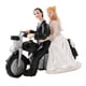 thumbnail image 1 of Inteprter Boda novia novio pareja motocicleta resina estatuilla pastel decoración Type3 NO3, 1 of 1