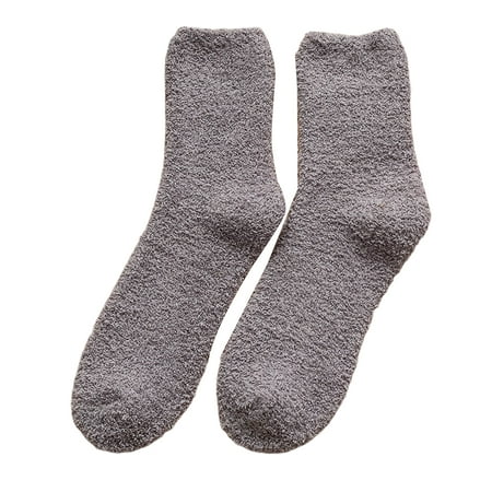 

Yesbay Men Socks Thickened Winter Autumn Anti-friction Warm Soft Floor Socks for Home