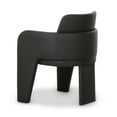 thumbnail image 4 of Leo Black Performance Vegan Leather Dining Chair, 4 of 4