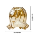 thumbnail image 3 of Elegant Decorative Glass Lamp Shade Small Lampshades Pendant Light Cover For Lamps Chandelier Fixture Lighting Furniture Protection 6.3X5.1" Home Decor, 3 of 5