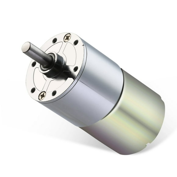 Motor de engranajes Greartisan DC 12 V 50 RPM de alto par 37 mm de diámetro