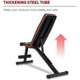 PASYOU Adjustable Weight Bench Full Body Workout Foldable Incline