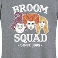 thumbnail image 3 of Hocus Pocus - Broom Squad Sisters - Women's Short Sleeve Graphic T-Shirt, 3 of 5