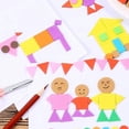 thumbnail image 6 of 1-3CM Kindergarten Self-adhesive Foam Stickers, Sponge Foam Geometric Children Sticker, 150PCS/Bag, 6 of 9