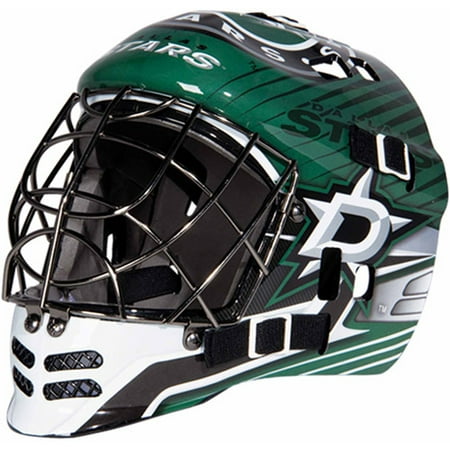 Goalie Face Mask - Franklin Sports GFM 1500 Dallas Stars Goalie Face Mask