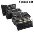 thumbnail image 1 of 4Pcs Makeup Bag Portable Travel Cosmetic Organizer Multifunction, 1 of 5