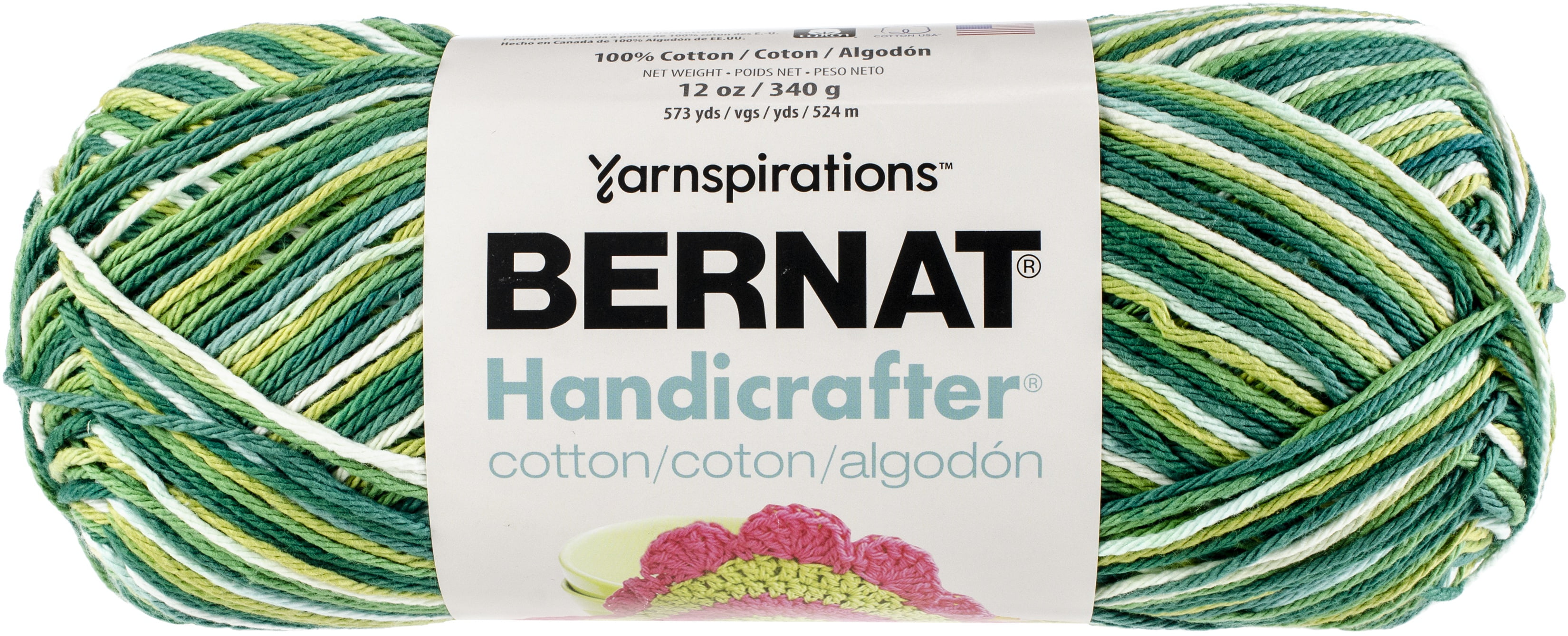Bernat® Fil Ombre Handicrafter®, Coton #4 Moyen, 12oz/340g