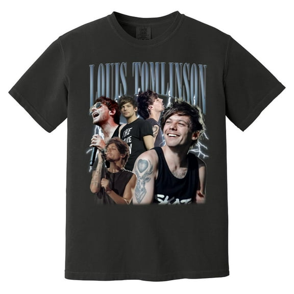 Louis Tomlinson Vintage 90s Faith In The Future Tour Tee Comfort Color T-Shirt