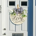 thumbnail image 1 of Universal Decorative Hanging Wreath Art Floral Design For Home Event Enhancement Durable Material Construction, 1 of 6
