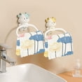 thumbnail image 6 of 6 Pieces of Kitchen Towels 11x11Inch Kitchen Dish Cloths Kitchen Dish Towels Reuseable Cleaning Cloths Colorful Lotus Pattern, 6 of 9
