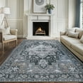 thumbnail image 3 of KUETH 8X10 Area Rugs for Living Room, Non Slip Machine Washable Retro Rugs, Ultra-thin Print Rug for Bedroom, Dining Room, Home Office., 3 of 7