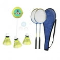 thumbnail image 3 of Baoblaze Badminton Solo Trainer Badminton Training Device for Sports Exercise Workout Green 2pcs Rackets, 3 of 8
