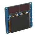thumbnail image 5 of Pantalla LCD IPS de 2 pulgadas y pantalla azul de diodo orgánico emisor de luz dual de 0,96 pulgadas Placa de expansión de pantalla 3 en 1 para RPi, 5 of 5
