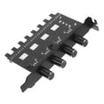 thumbnail image 5 of MLINS Fan Hub 4-pin Port Computer Fan Extension Adapter Cooling Fan Hub Splitter Pc Fan Accessory, 5 of 8