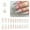 style2, variant on RAGUPEL 24Pcs Glue on Nails for Women,Rhinestone-Studded Square Press on Nails,Silver Glitter False Nails,Press on Nails Long for Daily Life,Photo Shoots,Dating and Gatherings,Style1