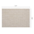 thumbnail image 6 of Placemats 6 Pack Rectangle Plastic Placemats for Table Decor Washable Heat Resistant Table Placemats Wipeable Table Mat Beige Gold 17.7x11.8inch, 6 of 6