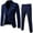 Navy, variant on Clearance Sales Men's Suits Men’s Suit Slim 3 Piece Suit Business Wedding Party Jacket Vest & Pants Coat