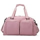 thumbnail image 1 of Bolsa de lona impermeable con compartimento para zapatos | Bolsa de viaje de fin de semana de gran capacidad para hombre y mujer | Bolsa deportiva para gimnasio con funda para carrito y bolsillo, 1 of 1