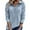 Blue, variant on Women's Oversize Solid Color Quarter Zip Sweater, Turn Neck Collar Long Sleeve Knitted Pullover, Casual Loose Fit Sweater for Women Black L
