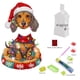 thumbnail image 4 of Navidad Acrílico Sacudiendo La Cabeza Dachshund Escritorio Diamante Pintura Arte para, 4 of 7